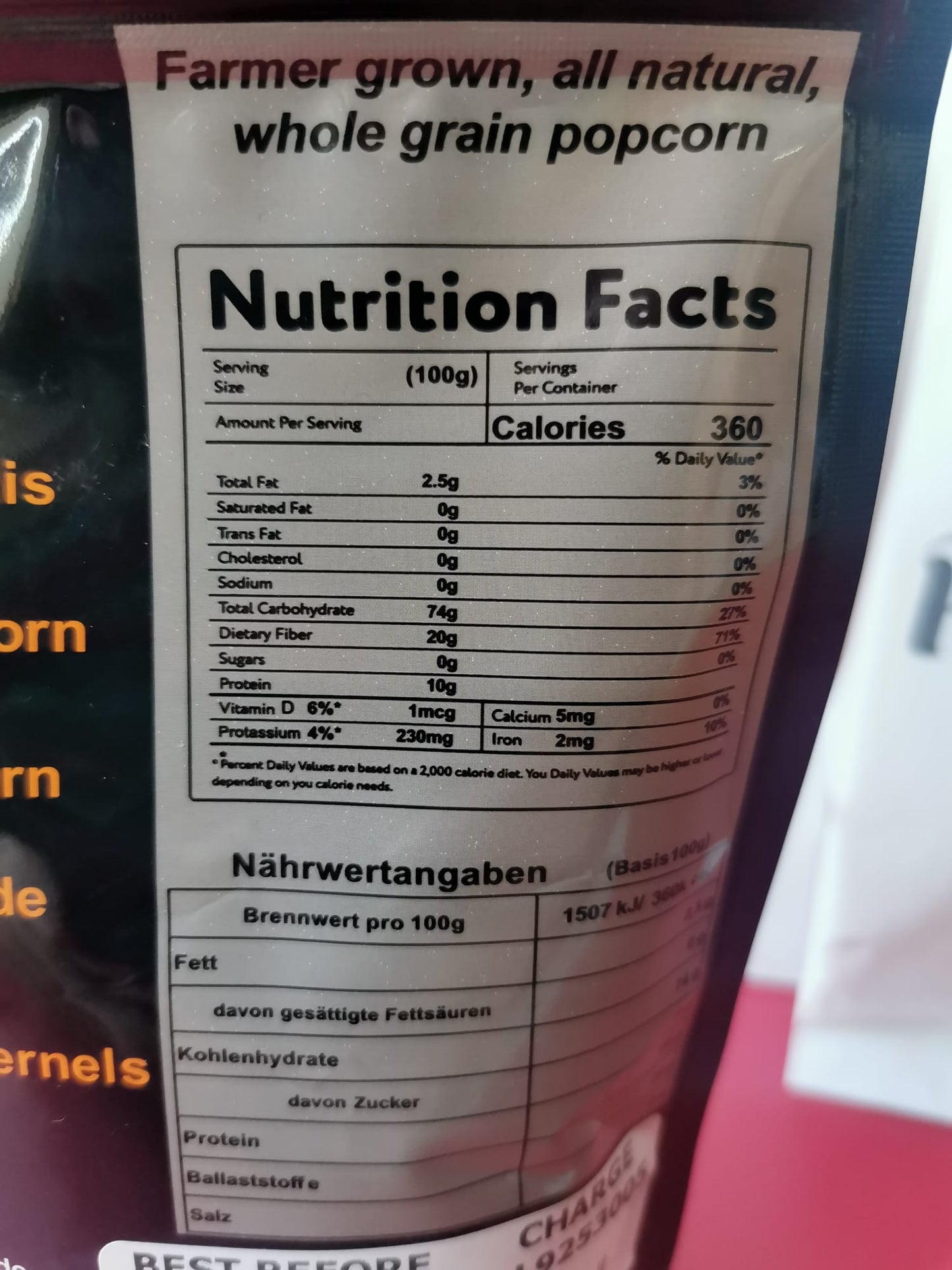 Popcornmaschine / Tag