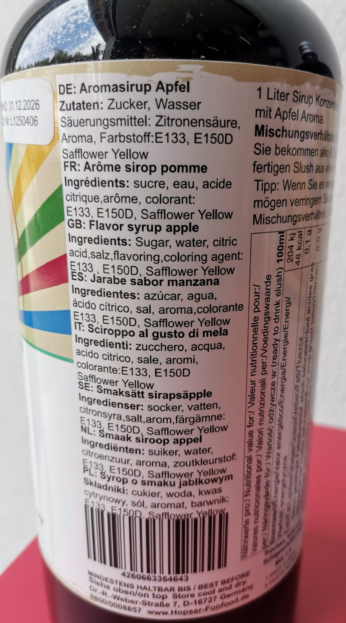 Eisrollmaschine / Tag